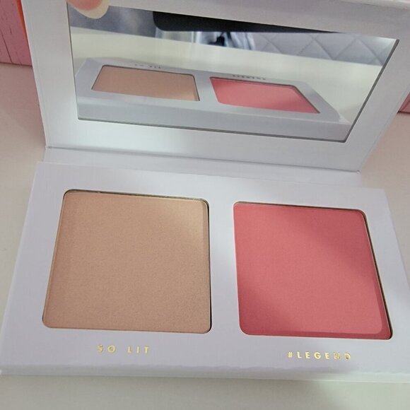 Mally + Rupaul Duo Face Cheek Blush Brand new So Lit + Legend - Picture 2 of 12